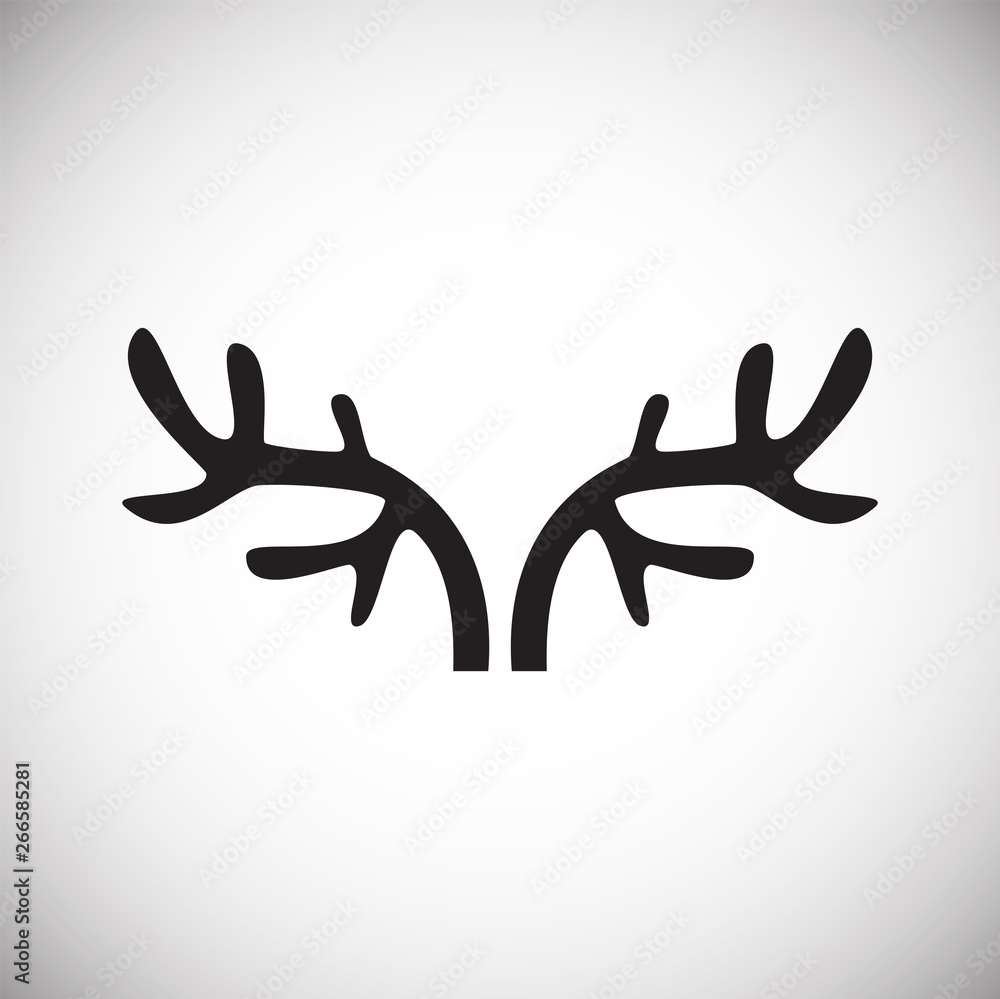 Animal Horn icon on background for graphic and web design. Simple vector sign. Internet concept symbol for website button or mobile app. Animal Horn icon on background for graphic and web design. Simple vector sign. Internet concept symbol for website button or mobile app.