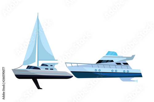 Sailboat ship marine travel and yatch