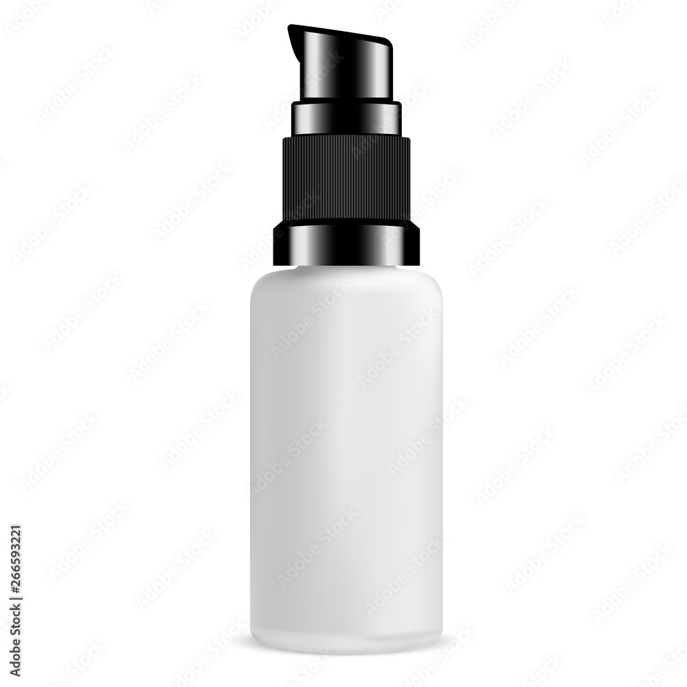 Pump Bottle for Serum Cosmetic. Glass Package with Plastic Lid. 3d Cylinder Packaging Design. Mini Cream Dispenser. Transparent Antiseptic Can Illustration Mockup. Isolated Pack Design. Pump Bottle for Serum Cosmetic. Glass Package with Plastic Lid. 3d Cylinder Packaging Design. Mini Cream Dispenser. Transparent Antiseptic Can Illustration Mockup. Isolated Pack Design.