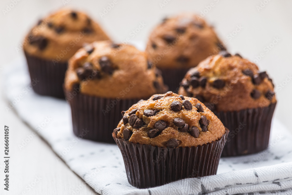 Muffins close up horizontal Muffins close up horizontal