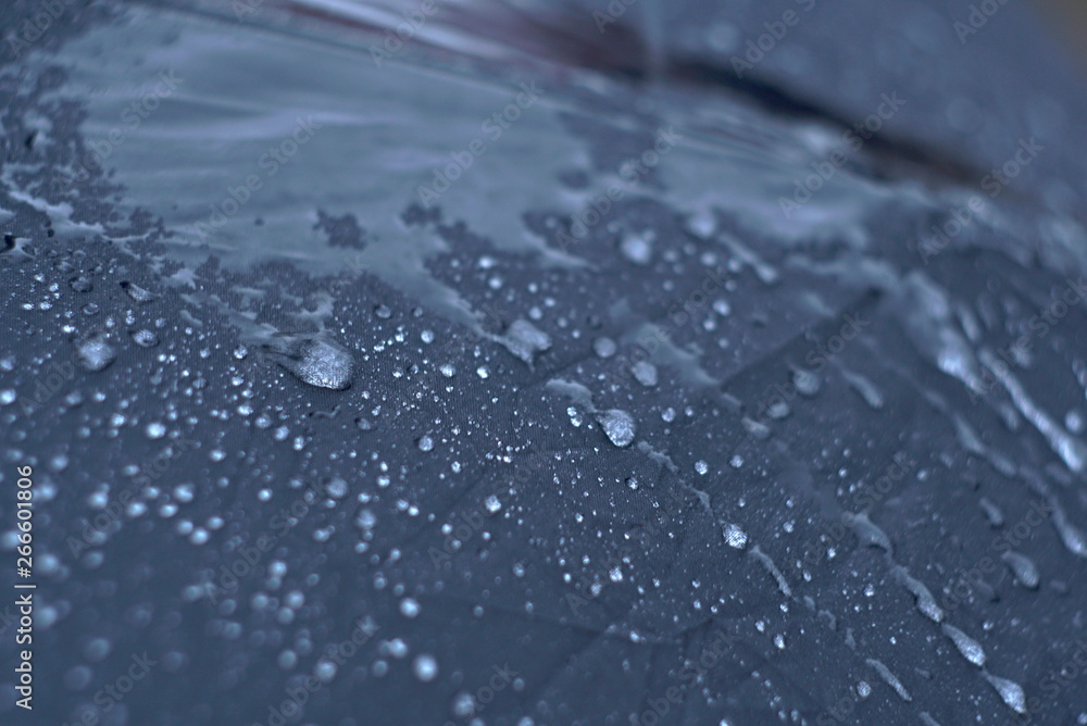water droplets on waterproof cloth water droplets on waterproof cloth