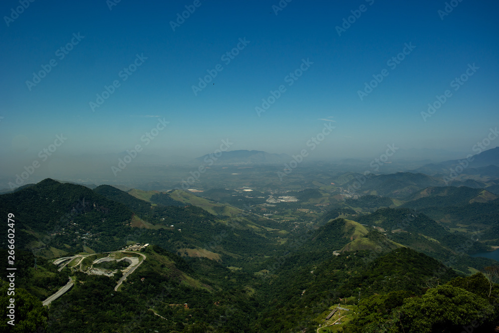Panorama of mountains