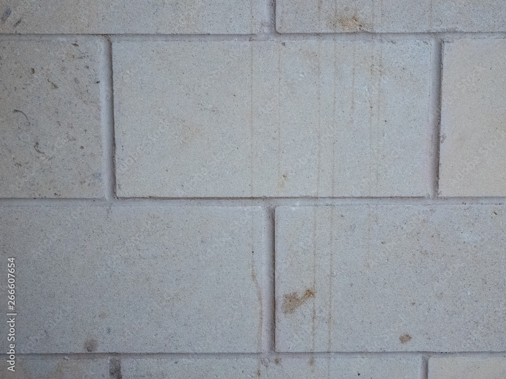 Obraz premium White Brick Texture Background