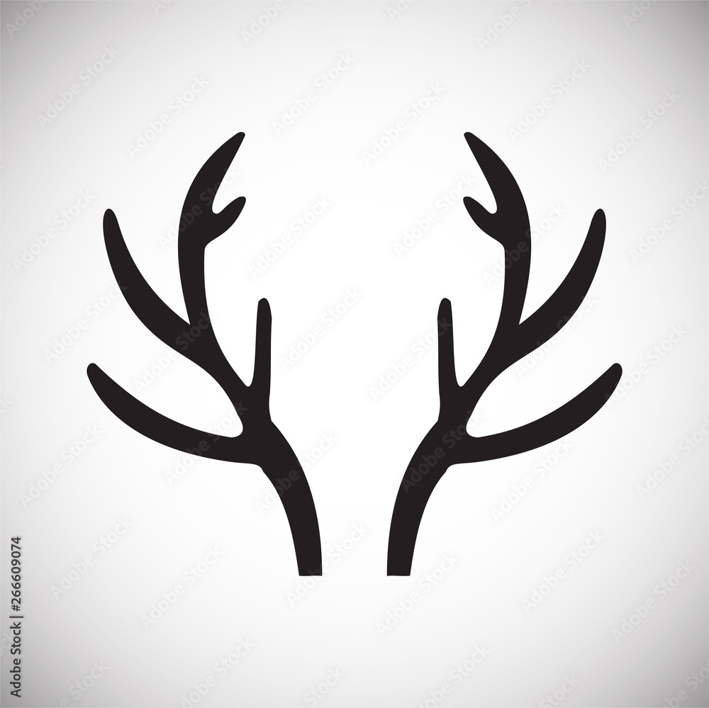 Animal Horn icon on background for graphic and web design. Simple vector sign. Internet concept symbol for website button or mobile app. Animal Horn icon on background for graphic and web design. Simple vector sign. Internet concept symbol for website button or mobile app.
