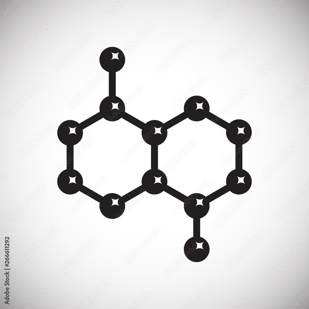 Molecula icon on background for graphic and web design. Simple vector sign. Internet concept symbol for website button or mobile app. Molecula icon on background for graphic and web design. Simple vector sign. Internet concept symbol for website button or mobile app.