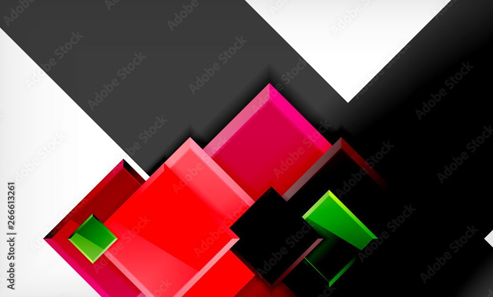 Colorful square and rectangle blocks background Colorful square and rectangle blocks background