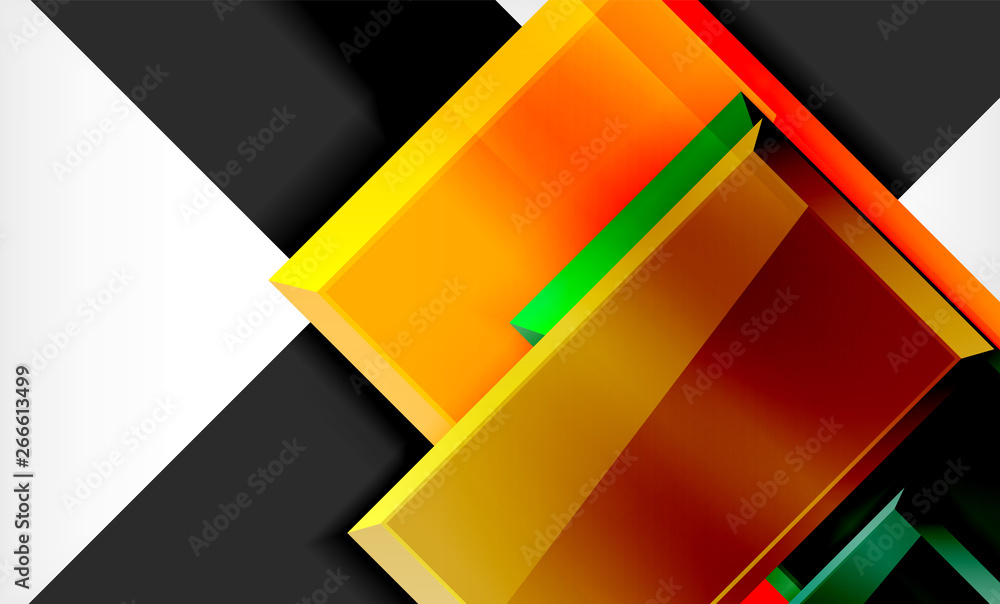 Color squares futuristic abstract background Color squares futuristic abstract background