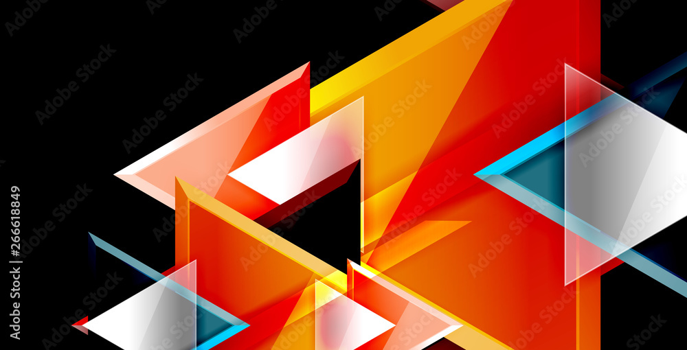 Triangle abstract background Triangle abstract background