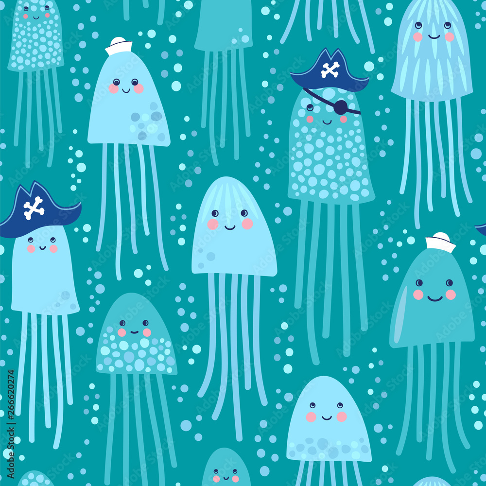 Φωτογραφία Sweet-faced jellyfishes sailors and jellyfishes pirates