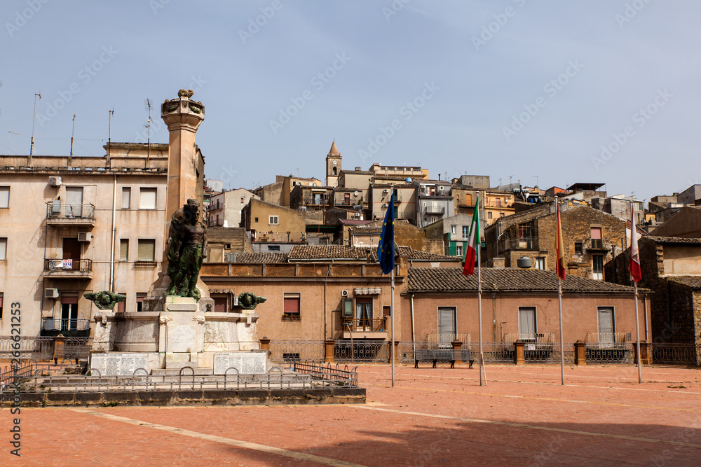 Obraz premium View of Piazza Armerina