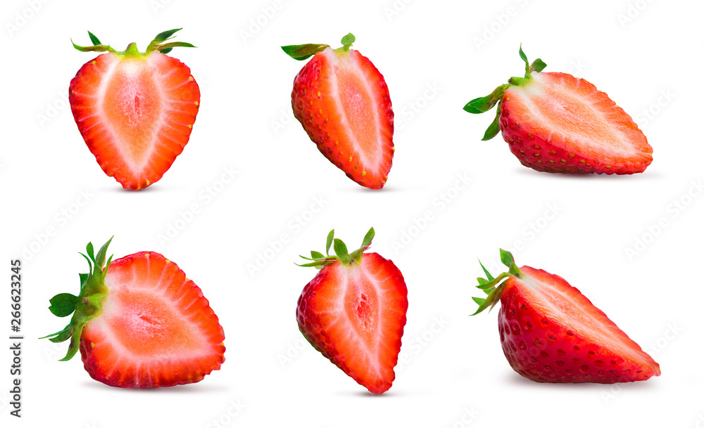 strawberry halves strawberry halves
