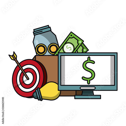 Business and investment symbols