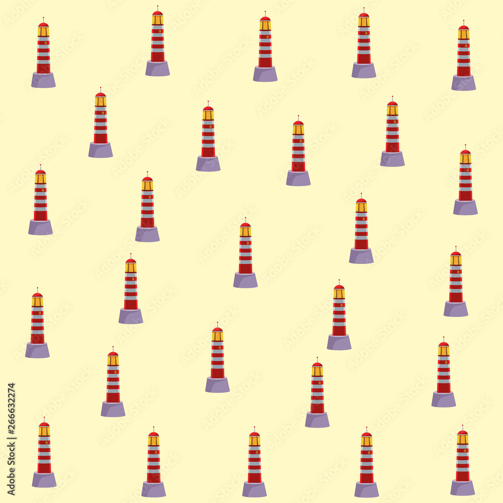 Shoreside lighthouse sea travel mosaic background Shoreside lighthouse sea travel mosaic background