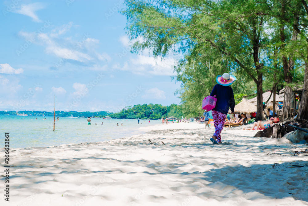 Sihanoukville beaches in Cambodia 