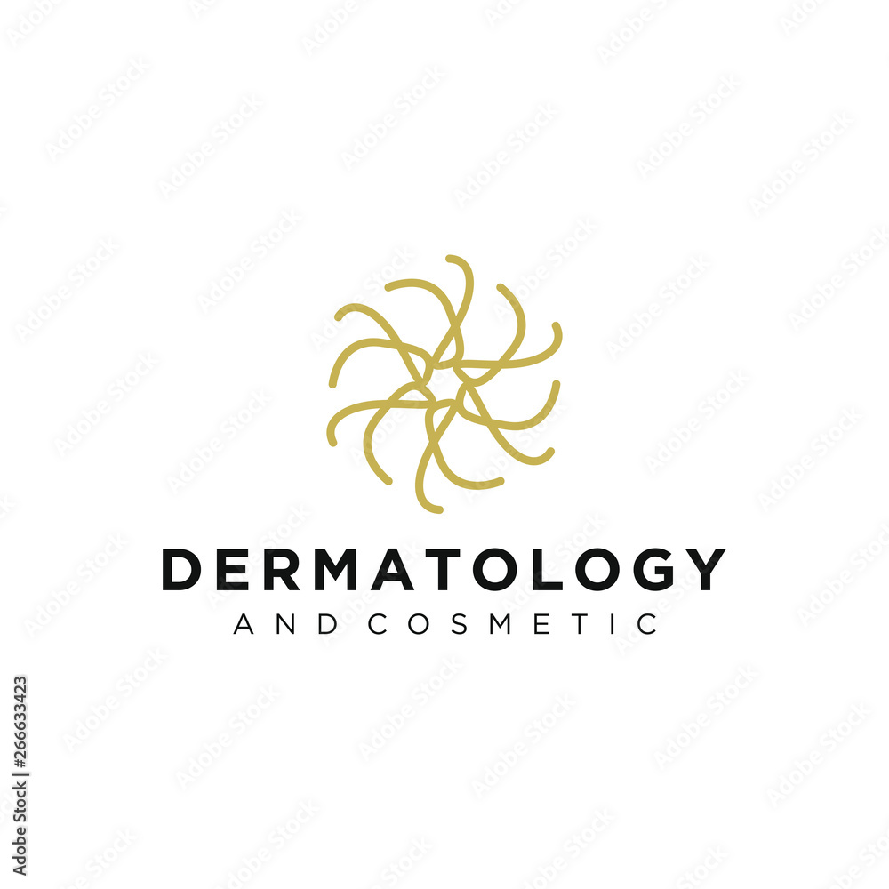 Dermatology logo design