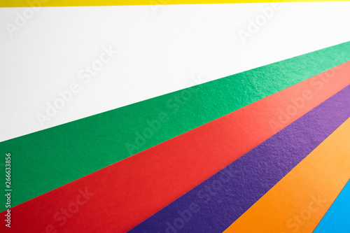 Background with colored stripes. Close-up. Background texture. There is a place for your text.