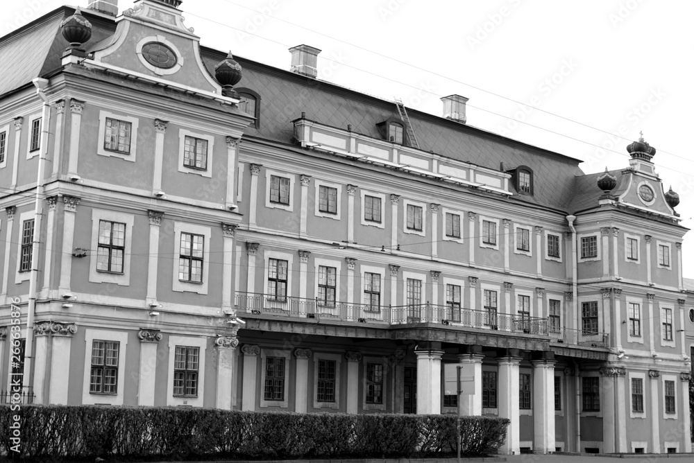 The Menshikov Palace in Saint Petersburg.