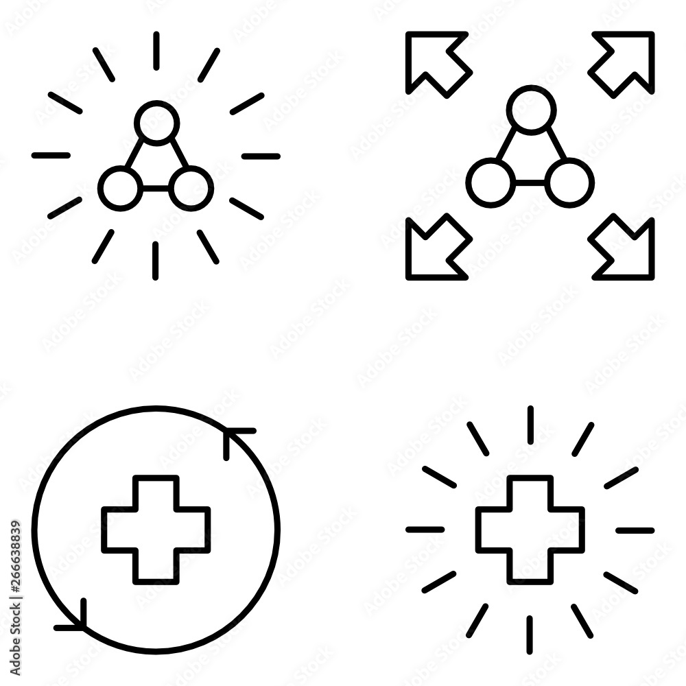 Science Vector Line Icon Set Science Vector Line Icon Set