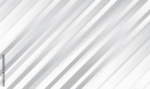 Abstract line white and gray color modern background design. Vector Illustration