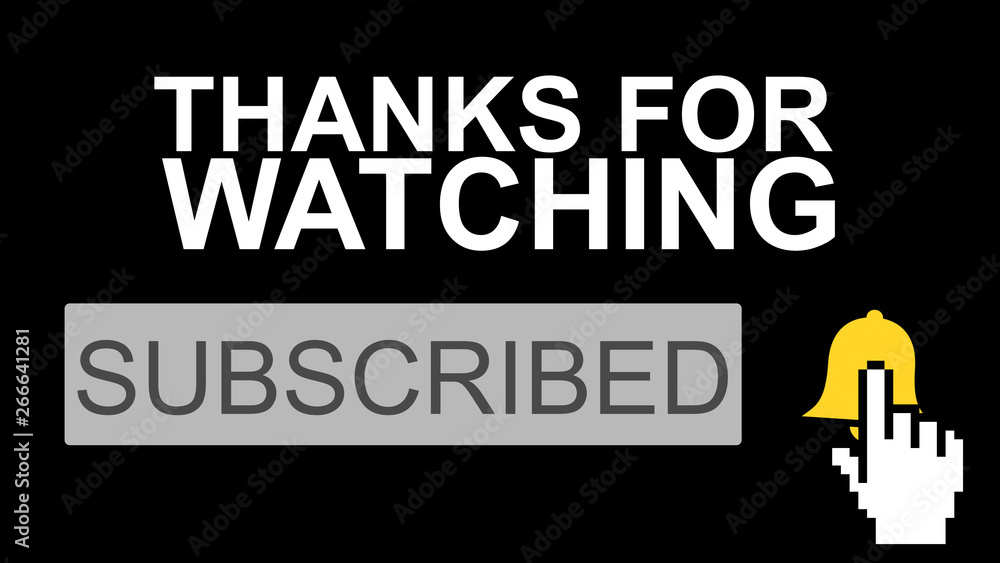 173 Best Thanks For Watching Images Stock Photos Vectors Adobe Stock 173 Best Thanks For Watching Images Stock Photos Vectors Adobe Stock