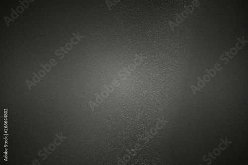 Scratches black metallic wall, abstract texture background