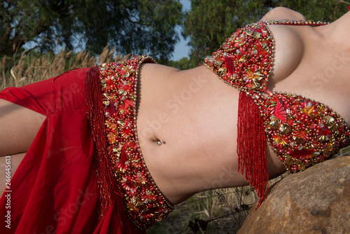 Fotografi Belly dancer on location in Victoria