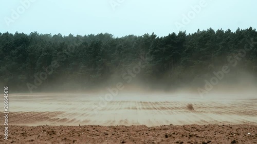 Wind erosion, one of the primary causes of land degradation, one of the most significant environmental problems worldwide.