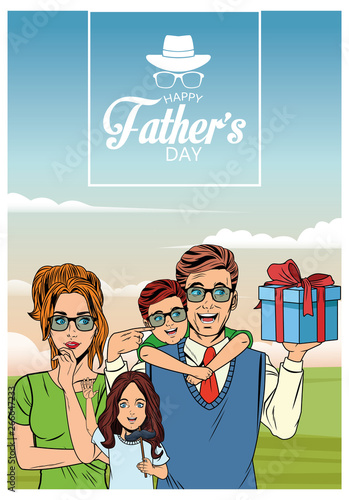 Happy fathers day card