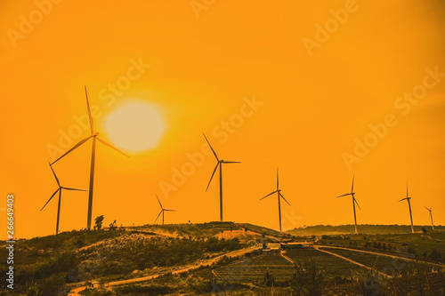 Windmills for electric power production
