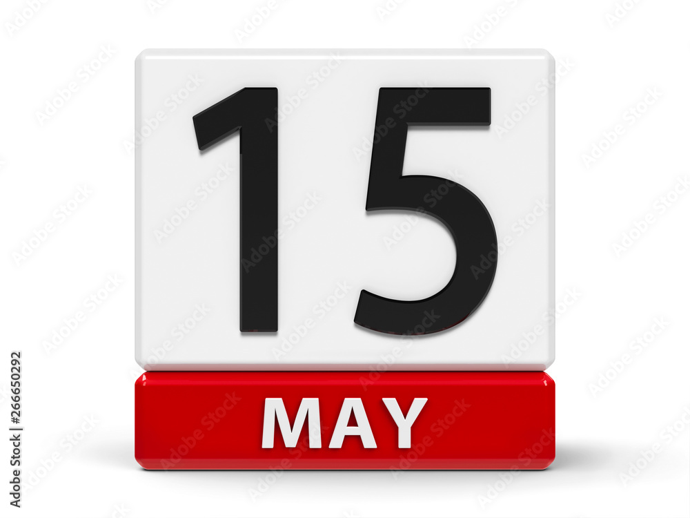 Cubes calendar 15th May Cubes calendar 15th May