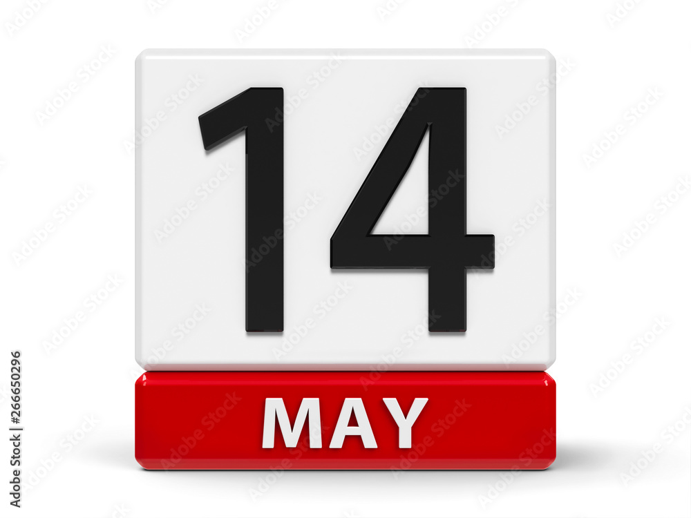 Cubes calendar 14th May Cubes calendar 14th May