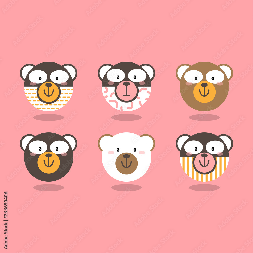 bear faces bear faces
