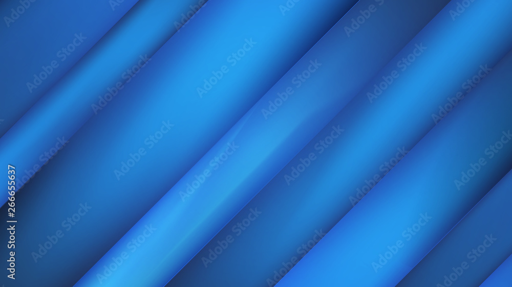 Obraz premium Abstract blue background, vector illustration.