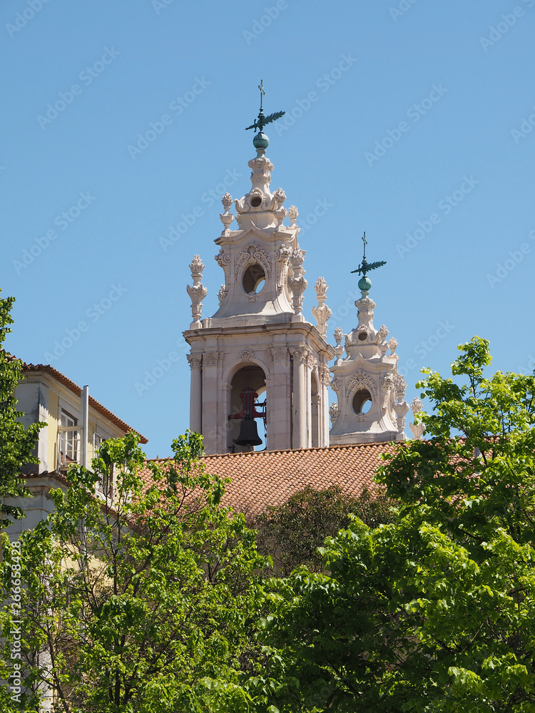Basilica da Estrela in Lisbon Basilica da Estrela in Lisbon
