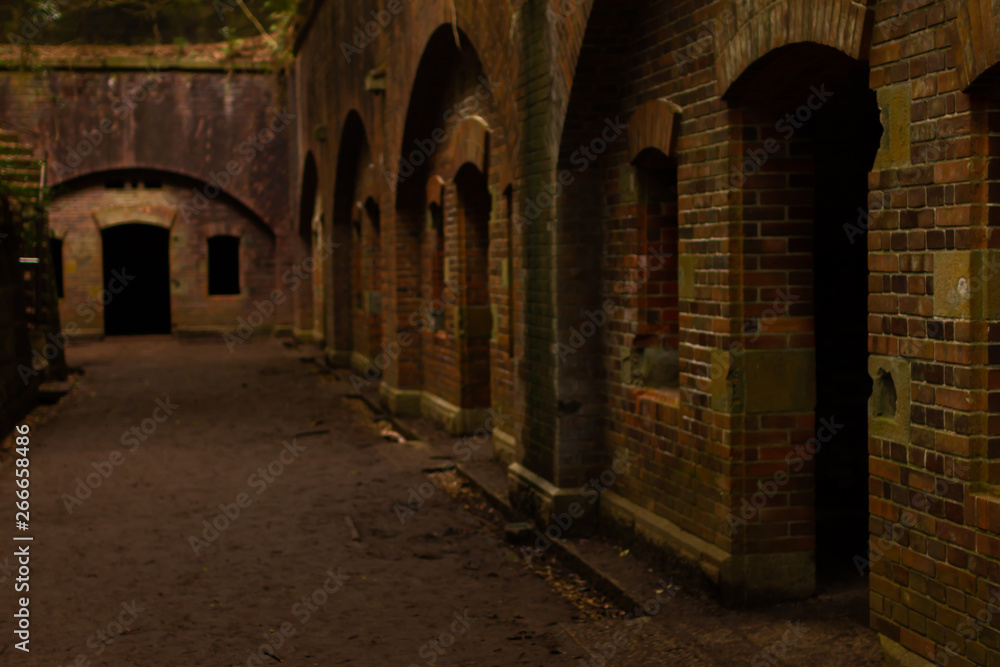 Fototapeta premium 和歌山県友ヶ島の第三砲台遺跡