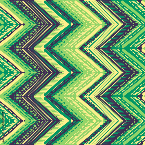 Abstract Ikat and boho style handcraft fabric pattern. Traditional Ethnic design for clothing and textile background, carpet or wallpaper
