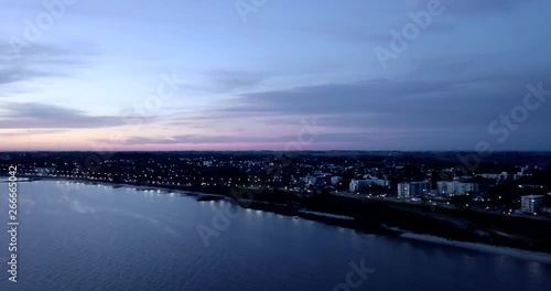 - Sunset in the Rio De La Plata - photo