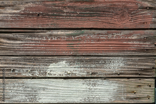 Closeup texture of old wood with cracks pattern, abstract background