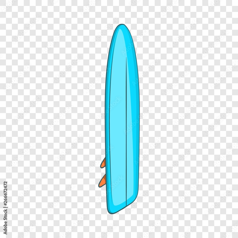 Surfboard icon. Cartoon illustration of surfboard vector icon for web design Surfboard icon. Cartoon illustration of surfboard vector icon for web design