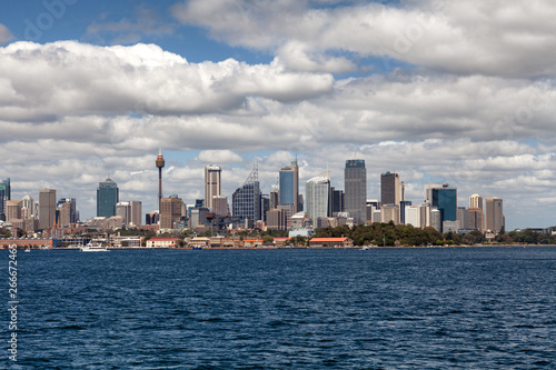 Sydney city centre skyline