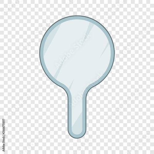 Cover for eye exam icon. Cartoon illustration of cover vector icon for web design