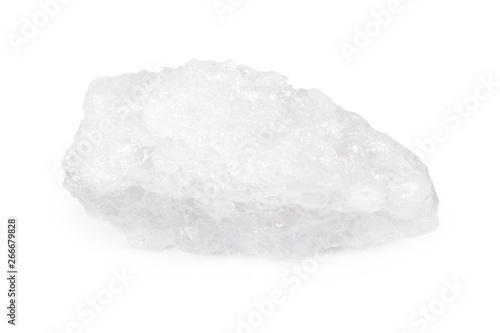 Piece of salt composed mineral