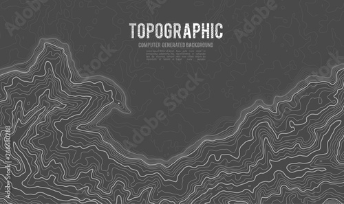 Grey contours vector topography. Geographic mountain topography vector illustration. Topographic pattern texture. Map on land vector terrain. Elevation graphic contour height lines. Topographic map