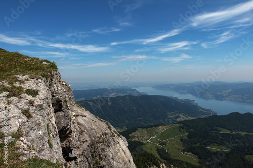 Beautiful mountain scenery in the Austrian Alps © leomalsam
