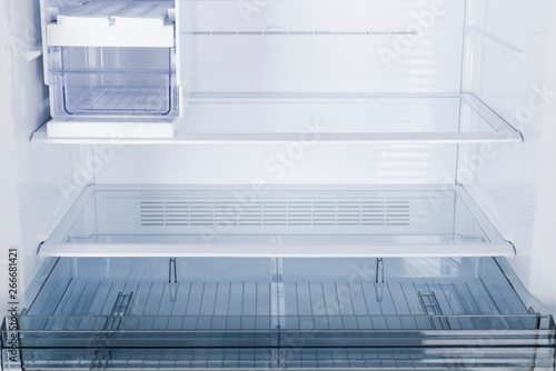 Wallpaper Mural Refrigerator Isolated on White Background. Modern Kitchen and Domestic Major Appliances Torontodigital.ca