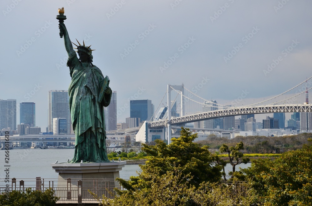 Fototapeta premium Odaiba Liberty