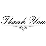 Thank You handwritten inscription. Hand drawn lettering. Thank You calligraphy. Thank you card. Vector illustration. - Vector