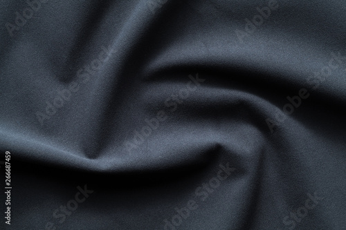 Background texture of dark blue fleece