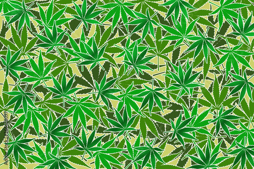 leafs of cannabis background,abstract background