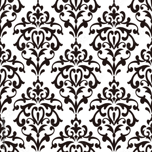 Ornamental seamless pattern in the style of Baroque..